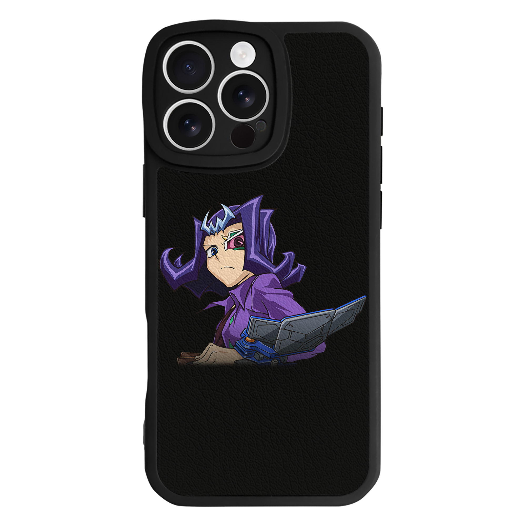 遊☆戯☆王 Yu-Gi-Oh! 【iPhone 16シリーズ対応】シリコンスマホケース（レザー調） 材質：シリコン
